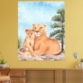 Toile Mère amour (Insitu(Salon))