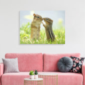 Toile Mère Et Bébé Chipmunk (Insitu(Salon))
