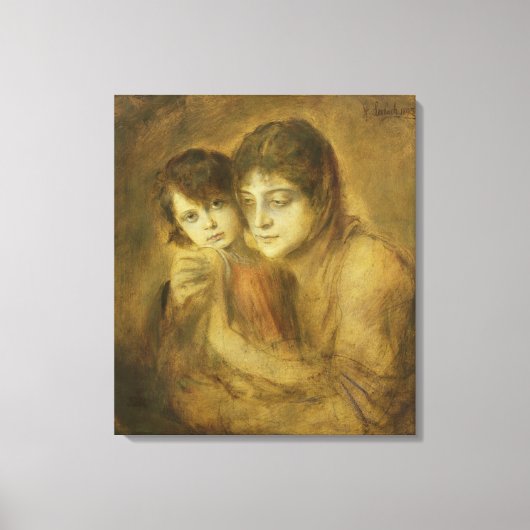 Toile Mère et enfant, 1893 (Recto)
