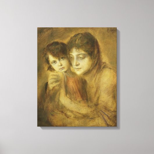Toile Mère et enfant, 1893 (Recto)