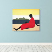 Toile Mère et enfant 1991 (Insitu (Plancher de Bois))