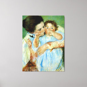 Toile Mère et enfant par Mary Cassat