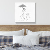 Toile Mère et enfant Sri Lanka (Insitu(Chambre))