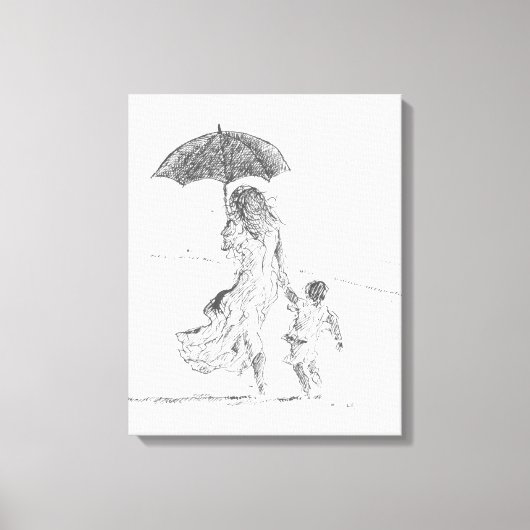 Toile Mère et enfant Sri Lanka (Recto)