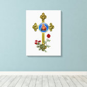 Toile Mère MAry (Insitu (Plancher de Bois))