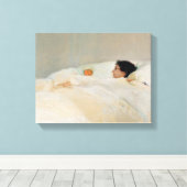 Toile Mère par Joaquin Sorolla Mère et fille en s (Insitu (Plancher de Bois))