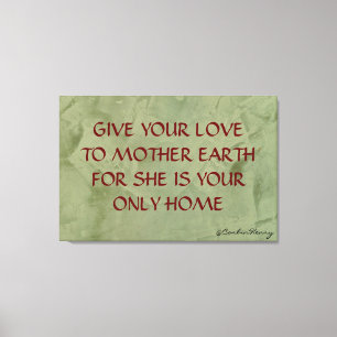 Toile Mère Terre