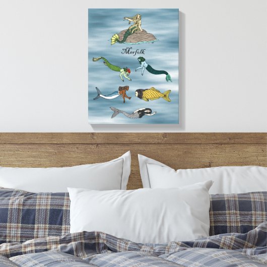 Toile Merfolk (Insitu(Chambre))