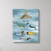 Toile Merfolk (Recto)