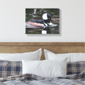 Toile Merganser Merganser Baigné Par (Insitu(Chambre))