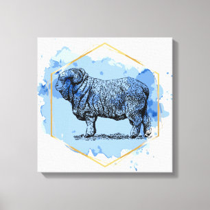 Toile Merino Ram