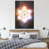 Toile Merkaba - Énergie protectrice de l'Univers (Insitu(Chambre))
