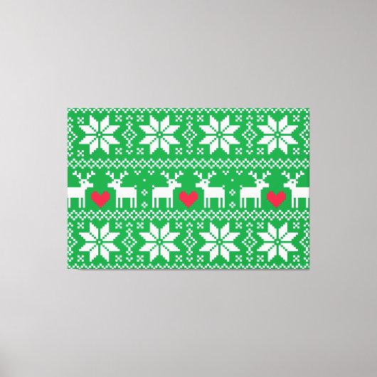 Toile Merry Christmas pattern 2 (Recto)