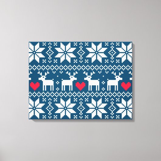 Toile Merry Christmas pattern 2 (Recto)