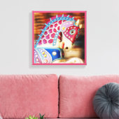 Toile Merry-go-round cheval série 8 (Insitu(Salon))