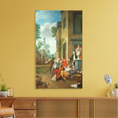 Toile Merrymaking villageois (Insitu(Salon))