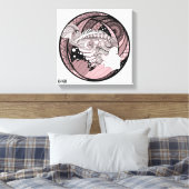 Toile Mes pensées. Art Abstrait. Graphiques (Insitu(Chambre))