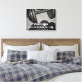 Toile Message de motivation pour la musculation (Insitu(Chambre))