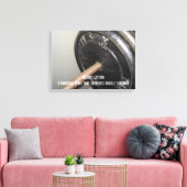 Toile Message de motivation pour la musculation (Insitu(Salon))