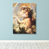 Toile Message des anges (Insitu (Plancher de Bois))