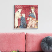 Toile Messagers à Charlemagne (Insitu(Salon))