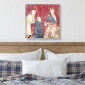 Toile Messagers à Charlemagne (Insitu(Chambre))