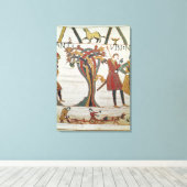 Toile Messagers de Duke William est venu trouver Comte (Insitu (Plancher de Bois))