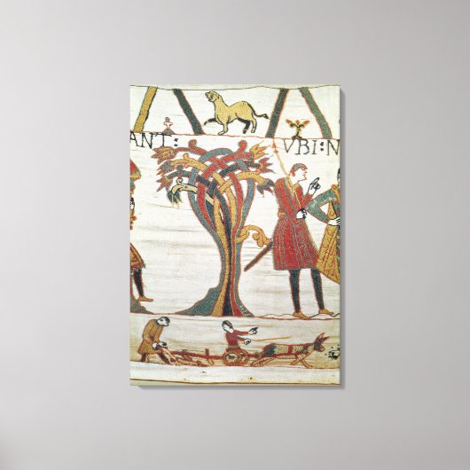 Toile Messagers de Duke William est venu trouver Comte (Recto)
