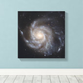 Toile Messier 101, la galaxie Pinwheel (Insitu (Plancher de Bois))