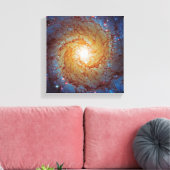 Toile Messier 74 Galaxie Spirale Photo Espace (Insitu(Salon))