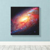 Toile Messier M106 Galaxie Spirale Photo Espace (Insitu (Plancher de Bois))