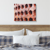 Toile métallique perforée rouillée Impression (Insitu(Chambre))