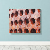 Toile métallique perforée rouillée Impression (Insitu (Plancher de Bois))