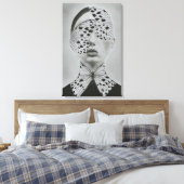 Toile Métamorphose : Vision de Papillon (Insitu(Chambre))