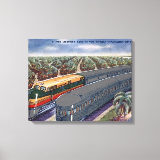 Toile Méteaux d'argent "Seaboard" en Floride Highlands (Recto)