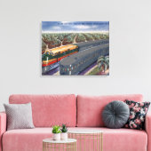 Toile Méteaux d'argent "Seaboard" en Floride Highlands (Insitu(Salon))