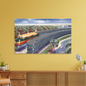 Toile Méteaux d'argent "Seaboard" en Floride Highlands (Insitu(Salon))