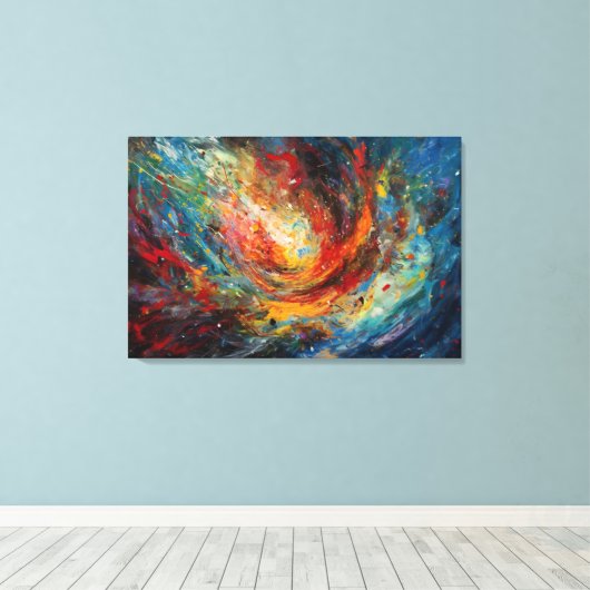 Toile Météorite (Insitu (Plancher de Bois))