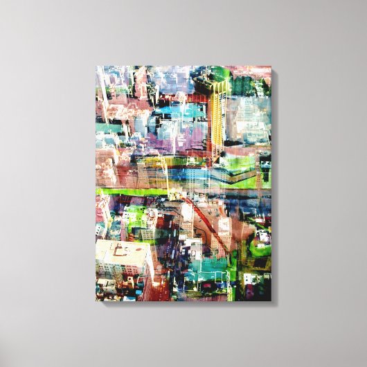 Toile Métropole II (Recto)