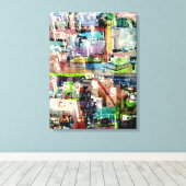 Toile Métropole II (Insitu (Plancher de Bois))