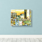 Toile Mettre à mal la gentrification artistique (Insitu (Plancher de Bois))