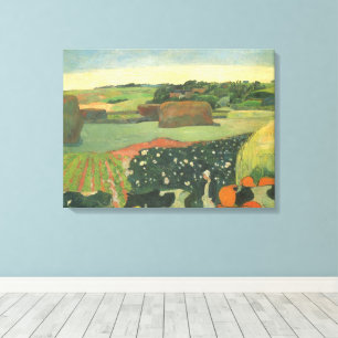 Toile Meules en Bretagne par Paul Gauguin, Art ancien