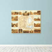 Toile Mexico City 2 (Insitu (Plancher de Bois))