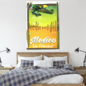 Toile Mexique dans l'aventure ! (Insitu(Chambre))