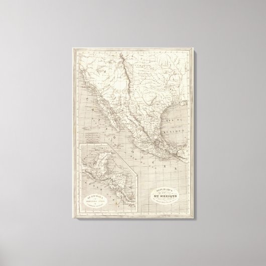 Toile Mexique et Amérique centrale 2 (Recto)