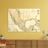 Toile Mexique et États-Unis (Insitu(Salon))
