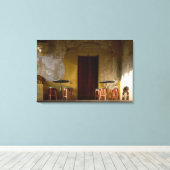 Toile Mexique, Oaxaca, balcon de l'après-midi (Insitu (Plancher de Bois))