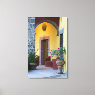Toile Mexique, San Miguel de Allende, Entrée de l'arche