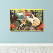 Toile Mexique Wall Art (Insitu (Plancher de Bois))