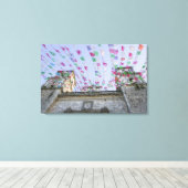 Toile Mexique, Yucatan, Valladolid, La Parraquia de San (Insitu (Plancher de Bois))